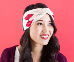 As Headbands – What to do with old socks