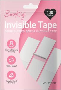 Bearkig invisible tape - How to keep thigh-high socks up